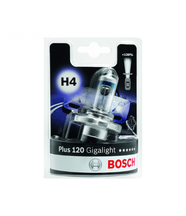 Bosch 1 Lampadina H4 Gigaplus 120