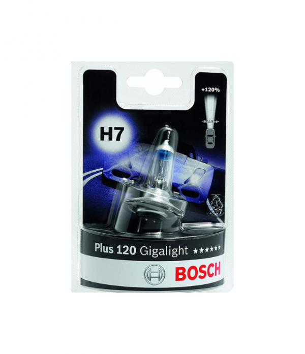 Bosch 1 Lampadina H7 Gigaplus 120