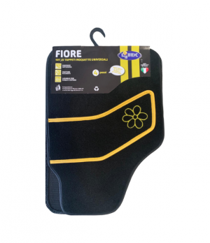 Lubex 4 Tappeti Fiore Moquette