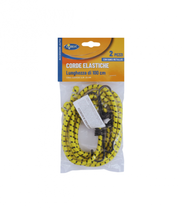Lubex Coppia Lacci Elastici 1Mt