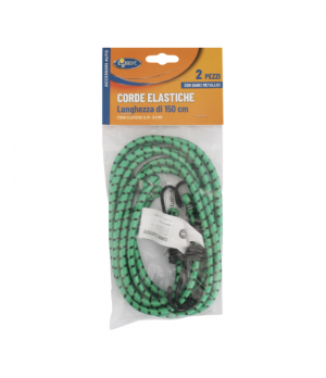 Lubex Coppia Lacci Elastici 1.5Mt