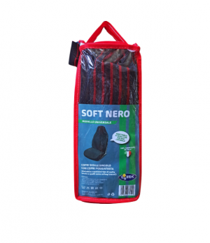 Lubex 1 Coprisedile Soft Nero