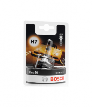 Bosch 1 Lampadina H7 Plus 50