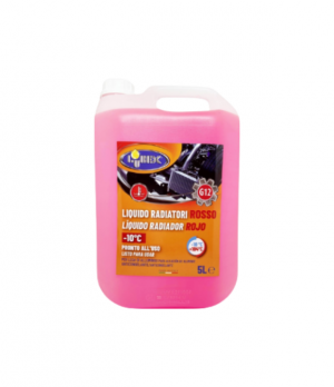 Lubex Liquido Radiatori Rosso -10 G12 Lt.5