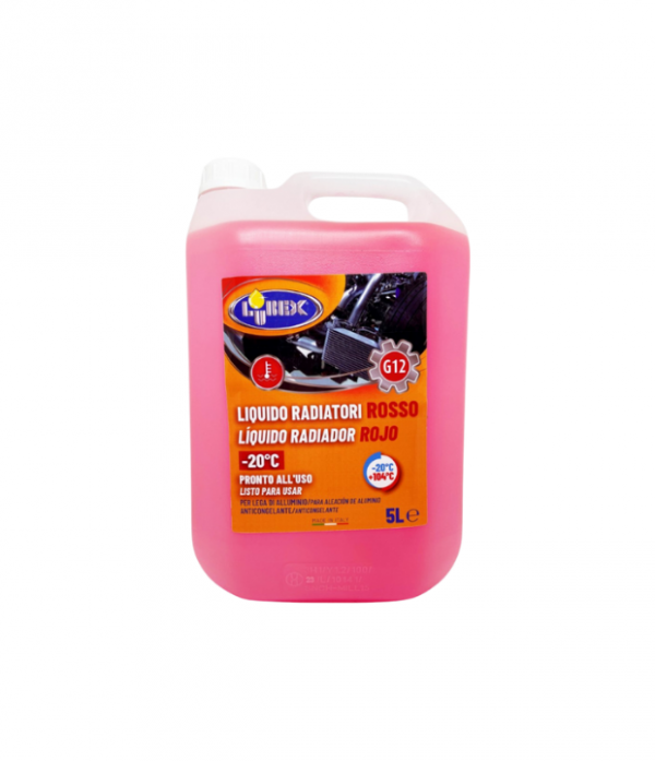 Lubex Liquido Radiatori Rosso -20 G12 Lt.5