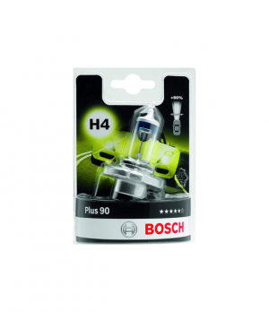 Bosch 1 Lampadina H4 Plus 90